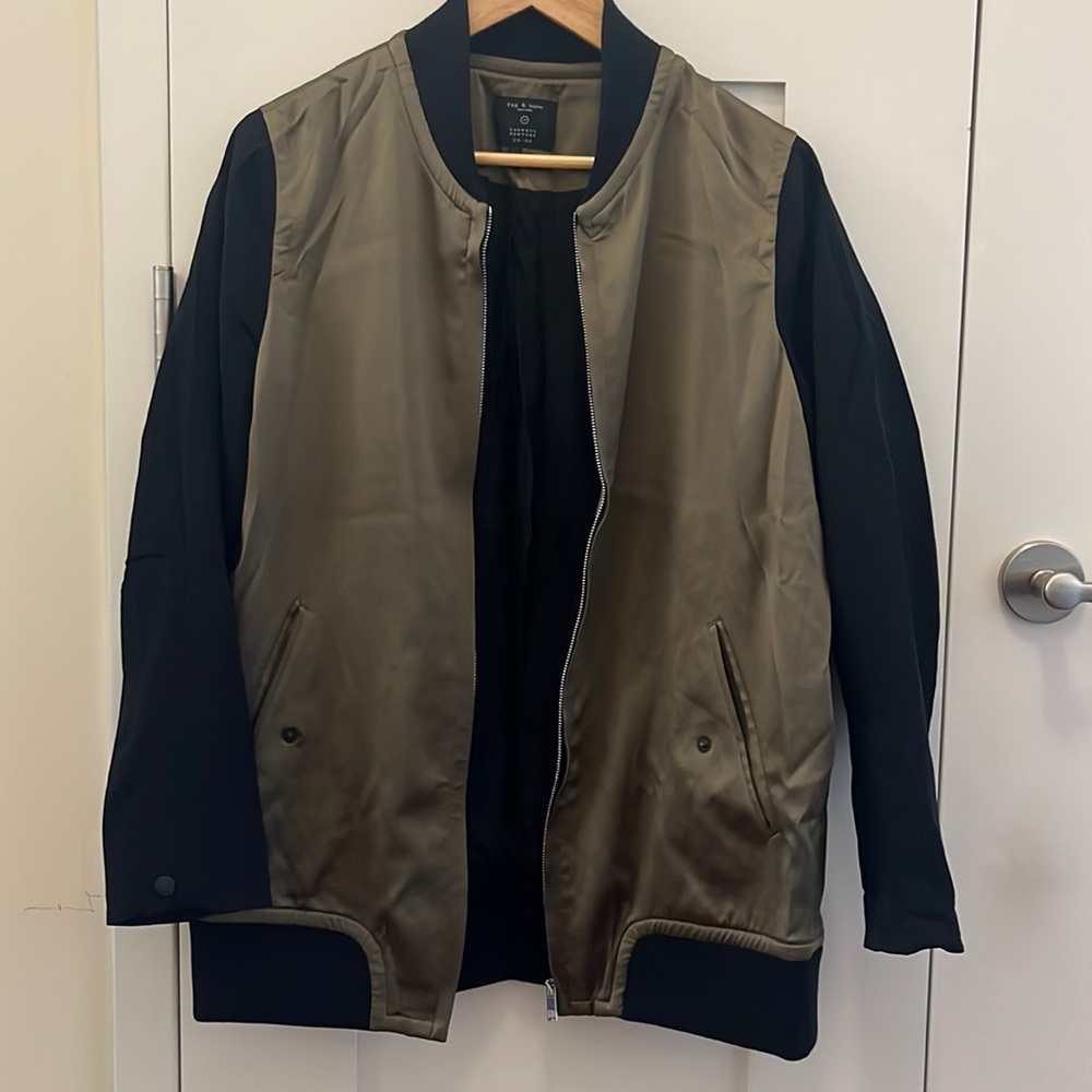 Rag & bone lightweight varsity jacket